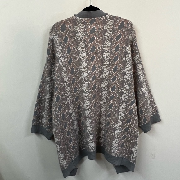 By Anthropologie Serpentine Gray Duster Sweater - Picture 10 of 14